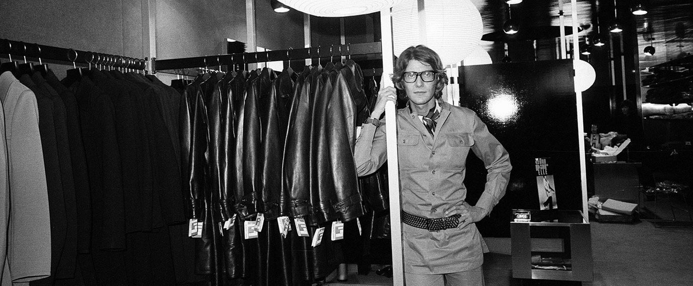 A look we remember: Yves Saint Laurent opens their first shop in London