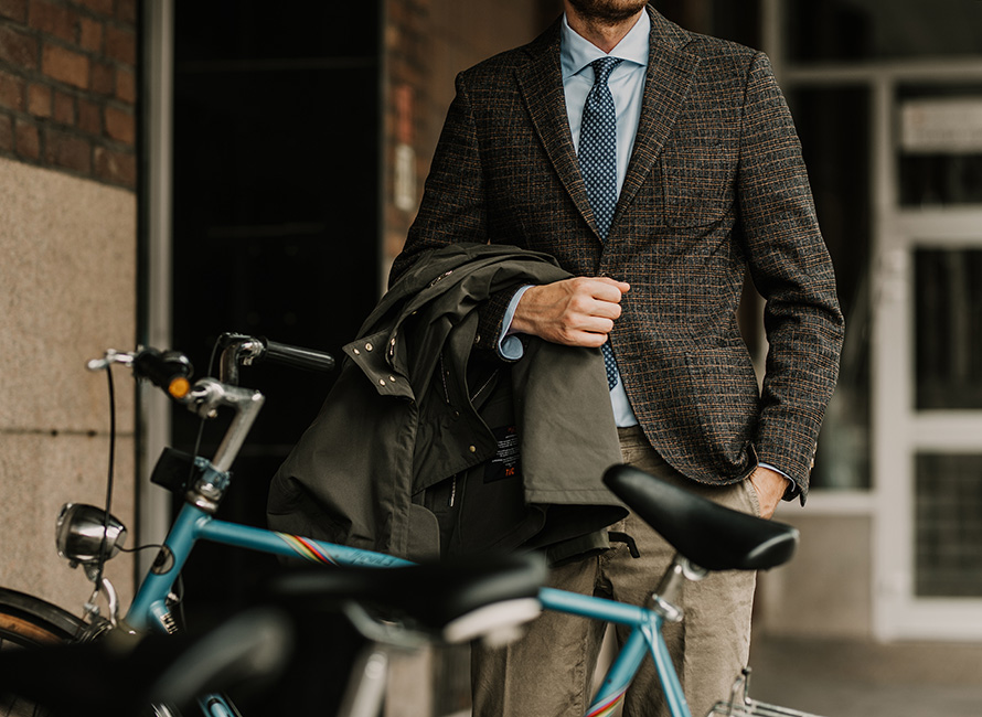Veckans klädval: På cykel till jobbet