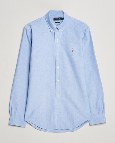 Men | Our 100 Best Gifts | Polo Ralph Lauren | Slim Fit Shirt Oxford Blue