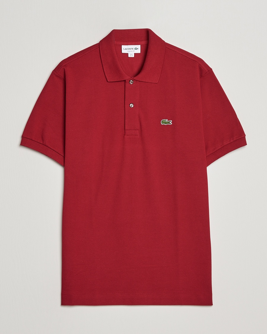 Lacoste Original Polo Piké Bordeaux – Red