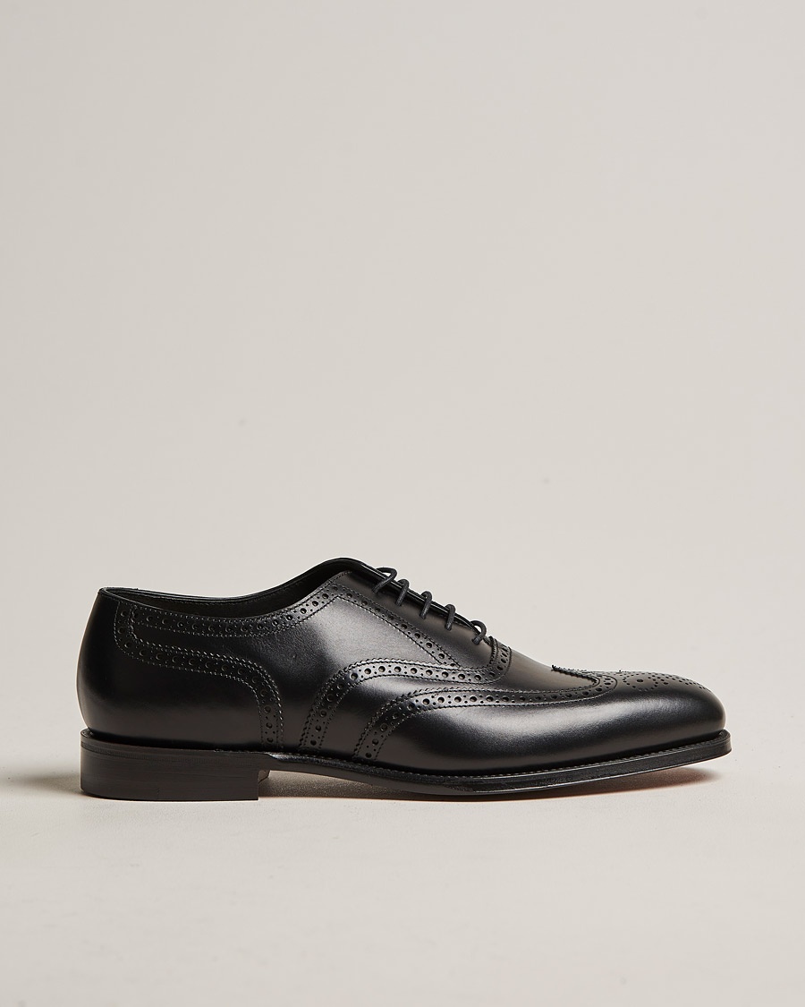 Loake 1880 Buckingham Brogue Black Calf – Black