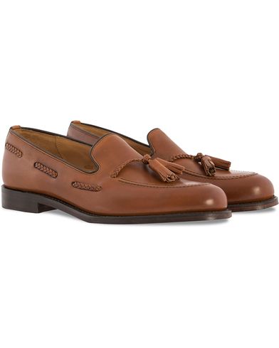  Temple Loafer Brown Burnished Calf