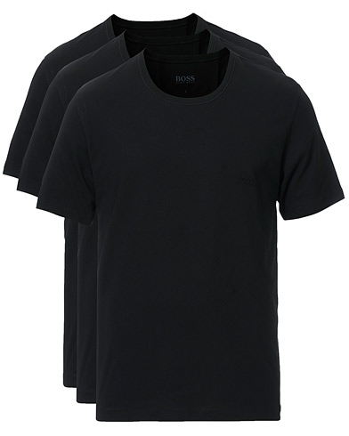  |  3-Pack Crew Neck T-Shirt Black