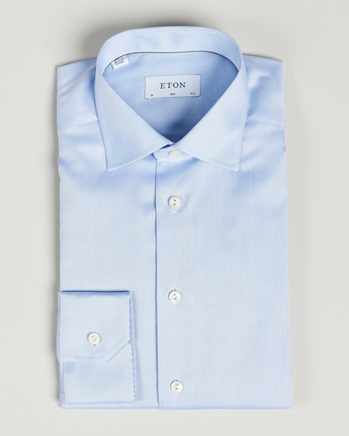Men | Business Shirts | Eton | Slim Fit Shirt Blue