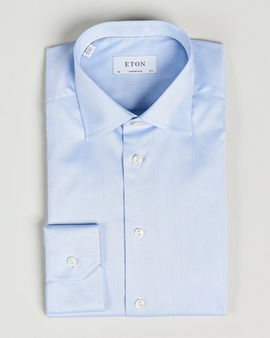 Men | Formal | Eton | Contemporary Fit Shirt Blue