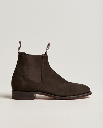 Men | Chelsea boots | R.M.Williams | Craftsman G Boot Suede Chocolate