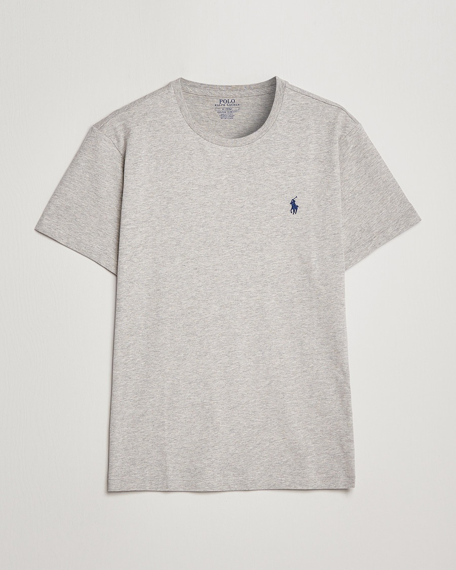 Polo Ralph Lauren Custom Slim Fit Tee New Grey Heather – Grey
