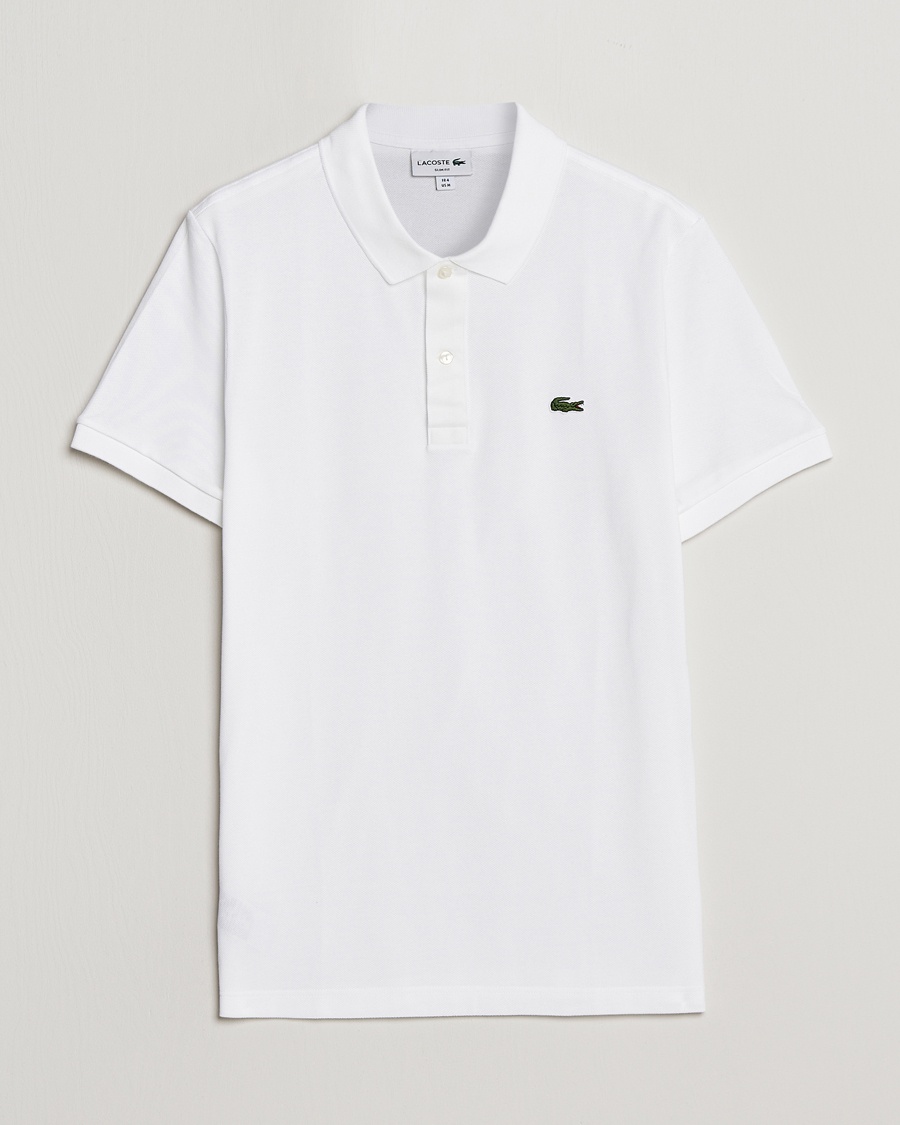 Lacoste Slim Fit Polo Piké White – White