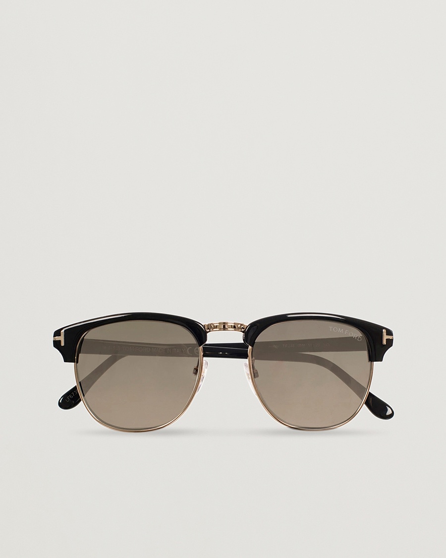 Tom Ford Henry FT0248 Sunglasses Black/Grey – Black