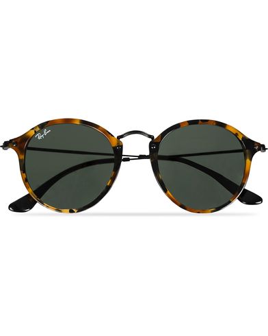  |  RB2447 Acetat Round Sunglasses Spotted Black Havana/Green