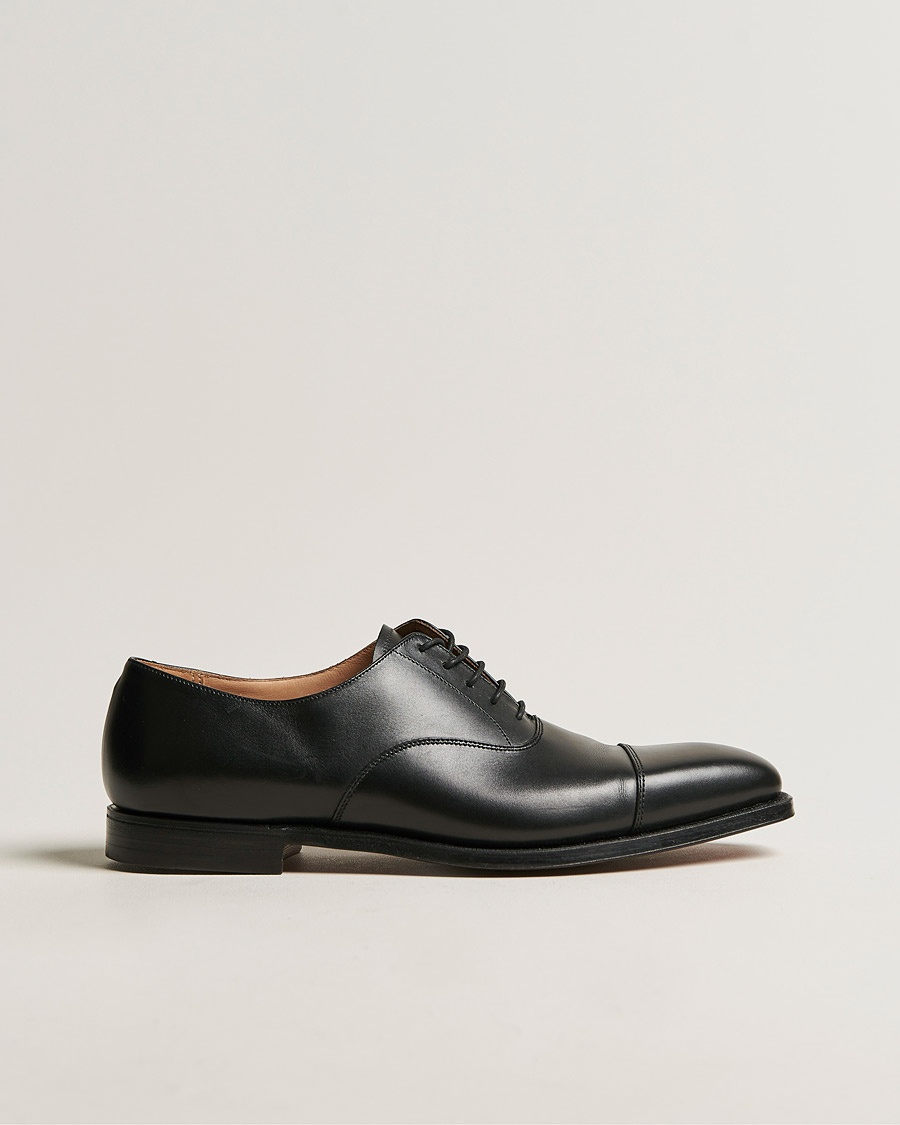 Crockett & Jones Hallam Oxford Black Calf – Black