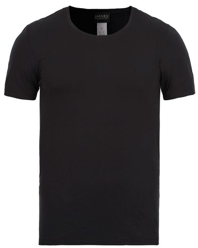  Cotton Superior C-Neck T-Shirt Black