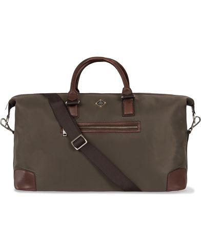  S-Bag 50001 Nylon/Leather Weekendbag Military Green