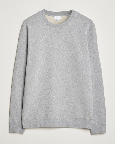 For the Home Lover |  Loopback Sweatshirt Grey Melange
