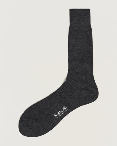 Men | Socks | Pantherella | Naish Merino/Nylon Sock Charcoal