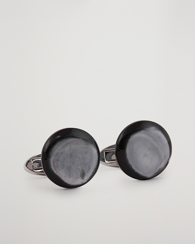 Men | The Classics of Tomorrow | Stenströms | Mother of Pearl Cufflink Grey