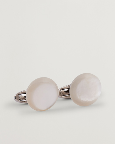 Accessories |  Mother of Pearl Cufflink White