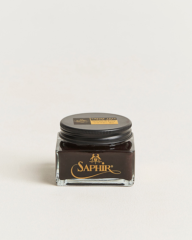 Men | Shoe Care Products | Saphir Medaille d'Or | Creme Pommadier 1925 75 ml Dark Brown