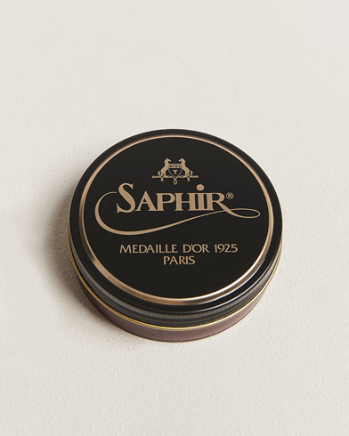 Men | Shoe Care Products | Saphir Medaille d'Or | Pate De Lux 50 ml Mahogany