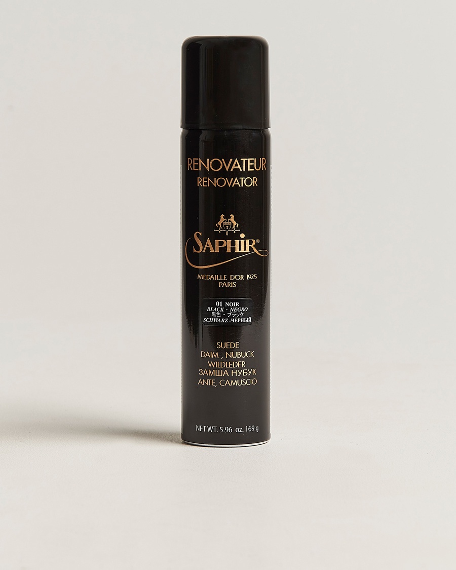 Saphir Medaille d'Or Renovateur Suede 250 ml Spray Black – Black