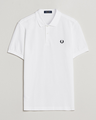 Men | Fred Perry | Fred Perry | Plain Polo White
