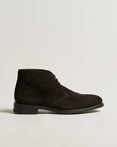 Men | Suede shoes | Loake 1880 | Pimlico Chukka Boot Dark Brown Suede