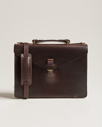 Men | Briefcases | Tärnsjö Garveri | TG1873 Briefcase Dark Brown