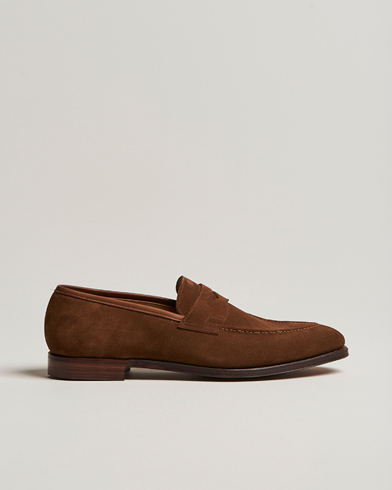 Men | Handmade Shoes | Crockett & Jones | Sydney Loafer Snuff Suede