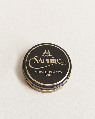 Men | Shoe Care Products | Saphir Medaille d'Or | Pate De Lux 50 ml Light Brown