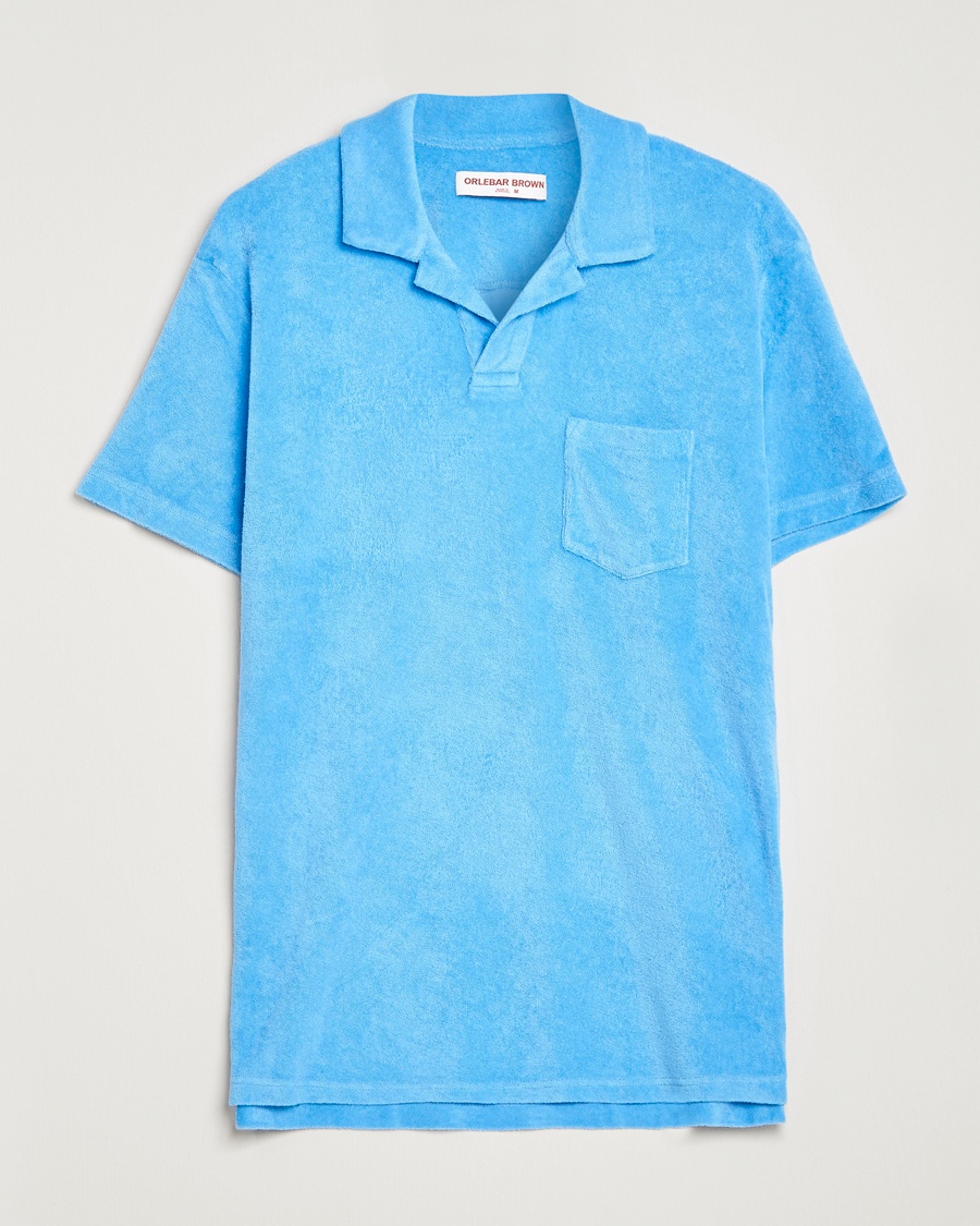 Orlebar Brown Terry Polo Riviera – Blue