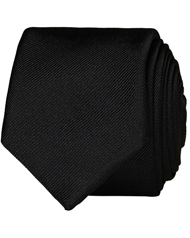  |  Silk 6 cm Tie Black