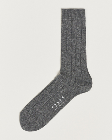 Men |  | Falke | Lhasa Cashmere Socks Light Grey