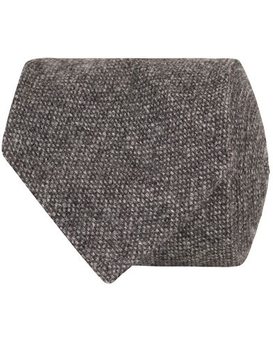  Cashmere 8 cm Tie Grey