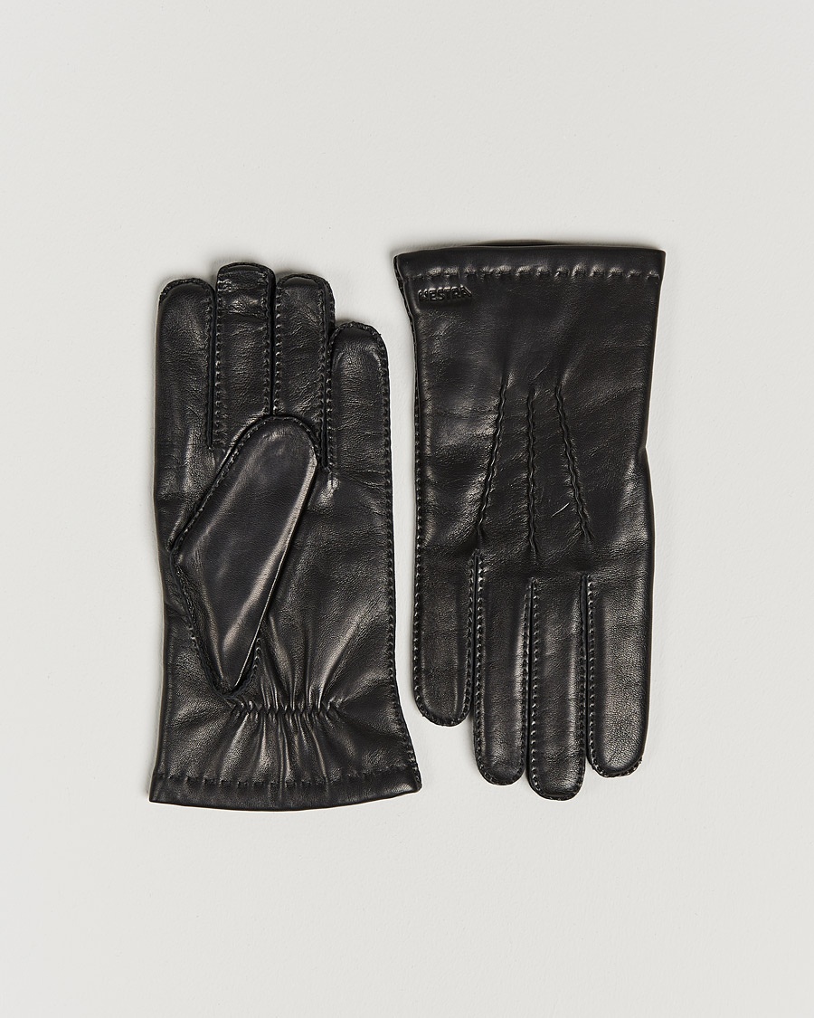 Hestra Edward Wool Lined Glove Black – Black
