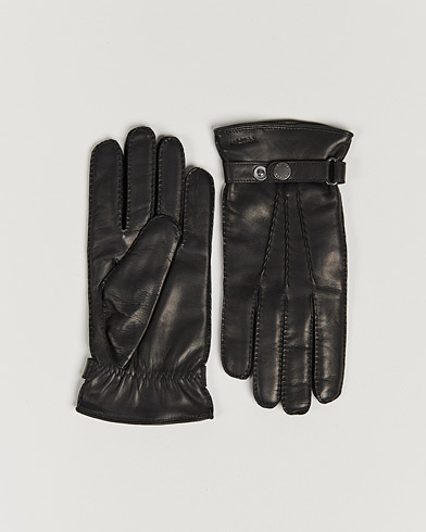 Hestra Jake Wool Lined Buckle Glove Black