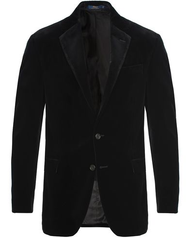  Clothing Velvet Blazer Black