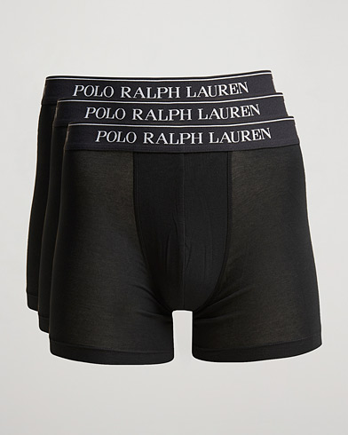 Men | Polo Ralph Lauren | Polo Ralph Lauren | 3-Pack Boxer Brief Polo Black