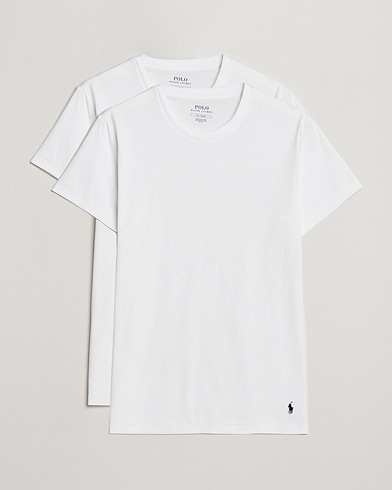 Men | The Classics of Tomorrow | Polo Ralph Lauren | 2-Pack Cotton Stretch White
