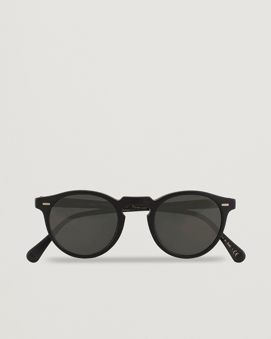 Oliver Peoples Gregory Peck Sunglasses Black/Midnight – Black
