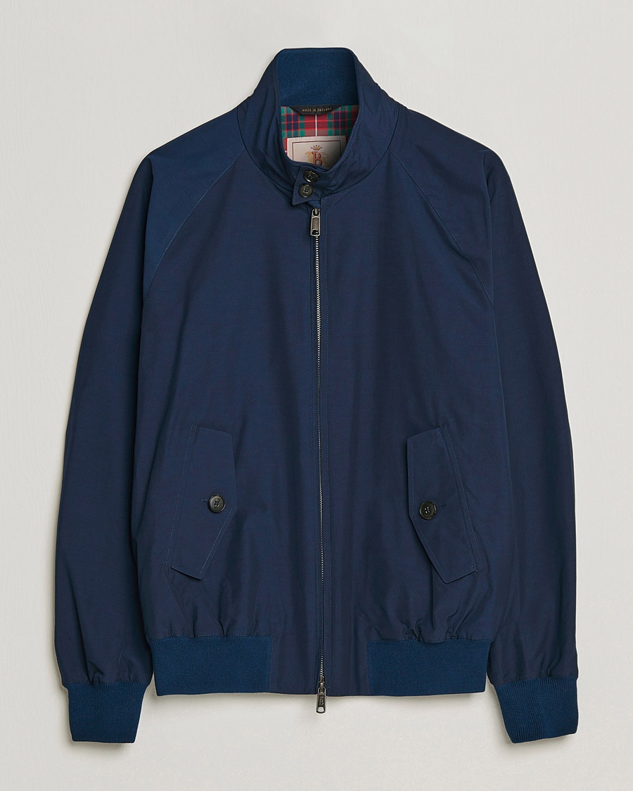 Baracuta G9 Original Harrington Jacket Dark Navy – Blue