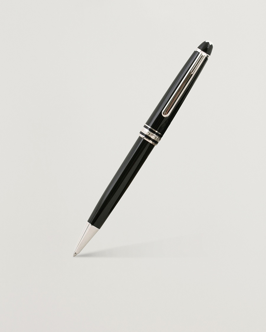 Montblanc 164 Classique Meisterstück Ballpoint Pen Platinum Line – Black