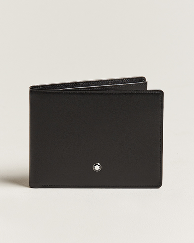 Men | Montblanc | Montblanc | Meisterstück Leather Wallet 6cc Black