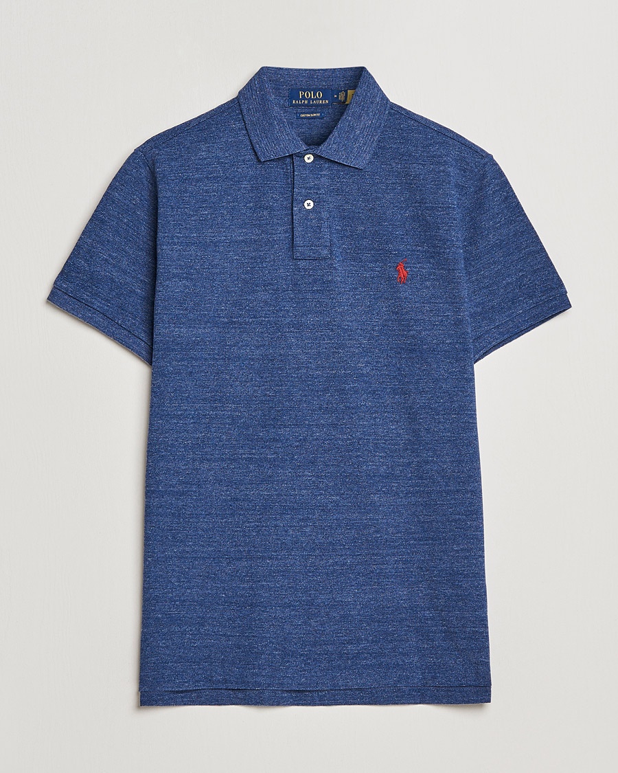 Polo Ralph Lauren Custom Slim Fit Polo Classic Royal Heather – Blue