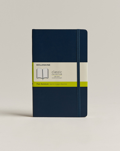 Notebooks |  Plain Soft Notebook Large Sapphire Blue