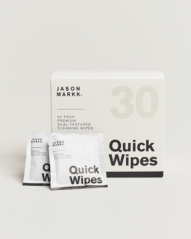 Men | Brushes & Polishing Accessories | Jason Markk | Quick Wipes, 30 sheets