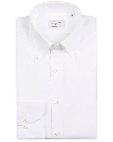 Men |  | Stenströms | Slimline Button Down Shirt White