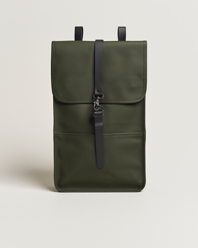 Men | Face the Rain in Style | RAINS | Backpack Green