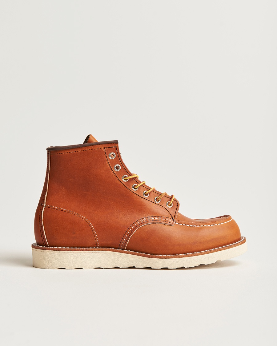 Red Wing Shoes Moc Toe Boot Oro Legacy Leather – Brown