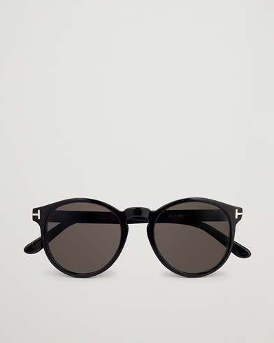  Ian FT0591 Sunglasses Shiny Black