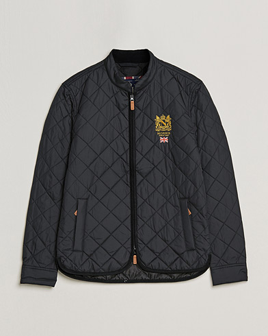 Men | Autumn Jackets | Morris | Trenton Quilted Jacket Black